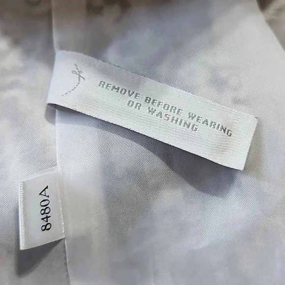 Women's Ann Taylor Halter Top Dress, Brown/White, Size 12P, Pre-Owned - Picture 10 of 13